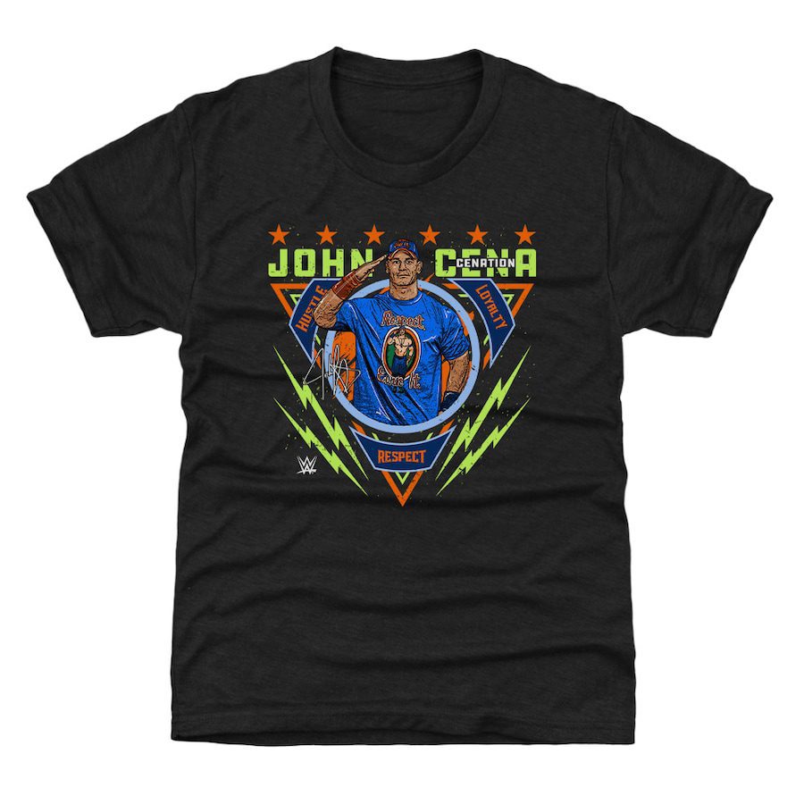 John Cena Youth Salute T-Shirt - Black